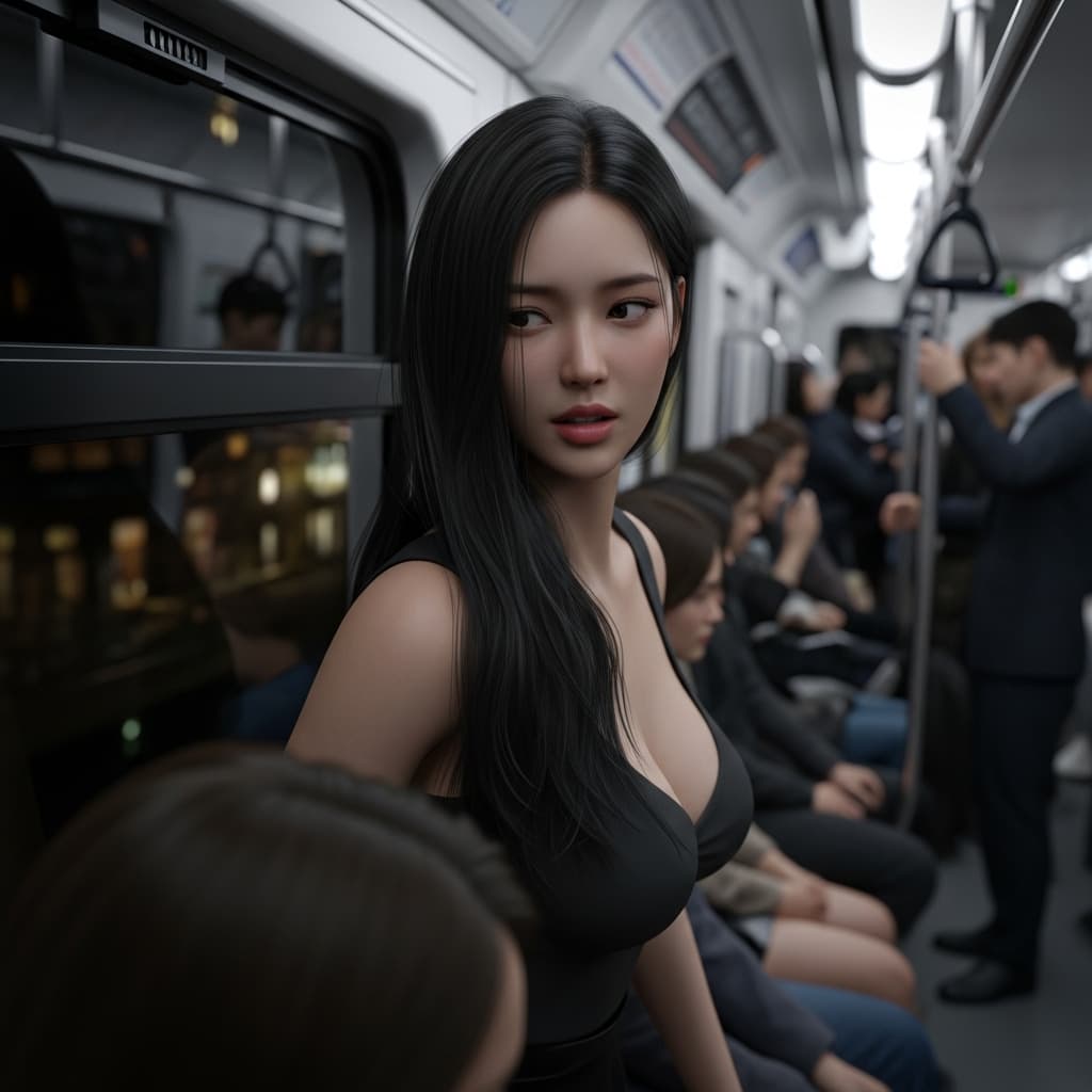 AI generated: Google Imagen prompt: Subject: A beautiful 21-year-old Korean woman with... (Google Imagen - Google Imagen)