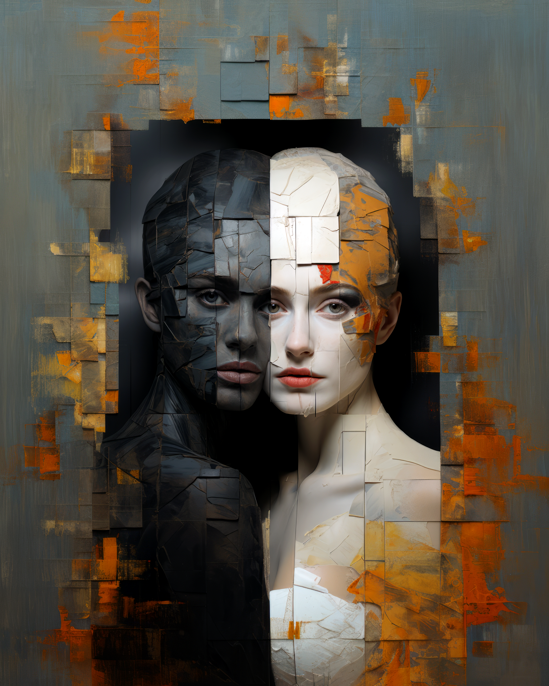 صورة مولدة بالذكاء الاصطناعي: Cut and Ripped (نموذج Midjourney - أزياء وموضة)