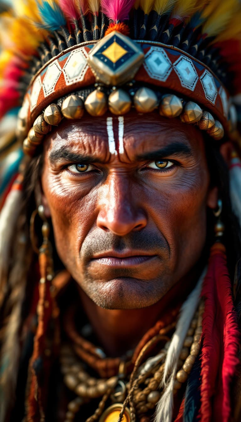 AI generated: FLUX prompt: cinematic image features a mid shot of a man with... (FLUX - FLUX)