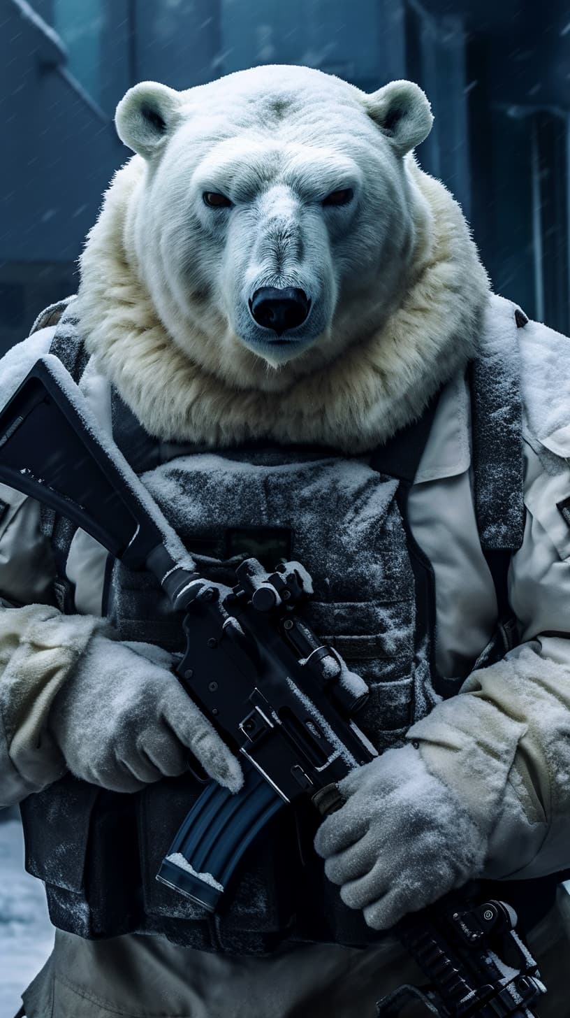 Corporal "Mr. Polar" Orson - Midjourney