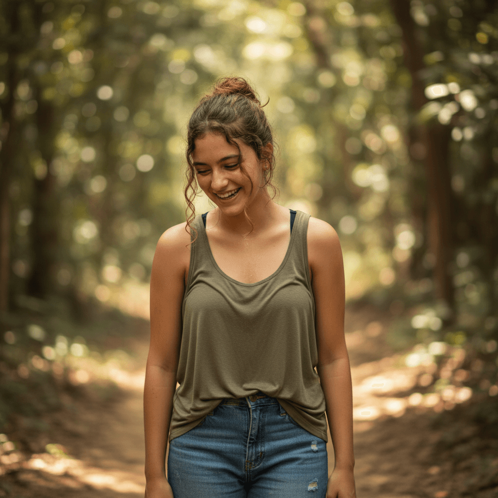AI generated: Nano Banana prompt: A 17 year old Indian girl is posing in a natural t... (Nano Banana - Nano Banana)