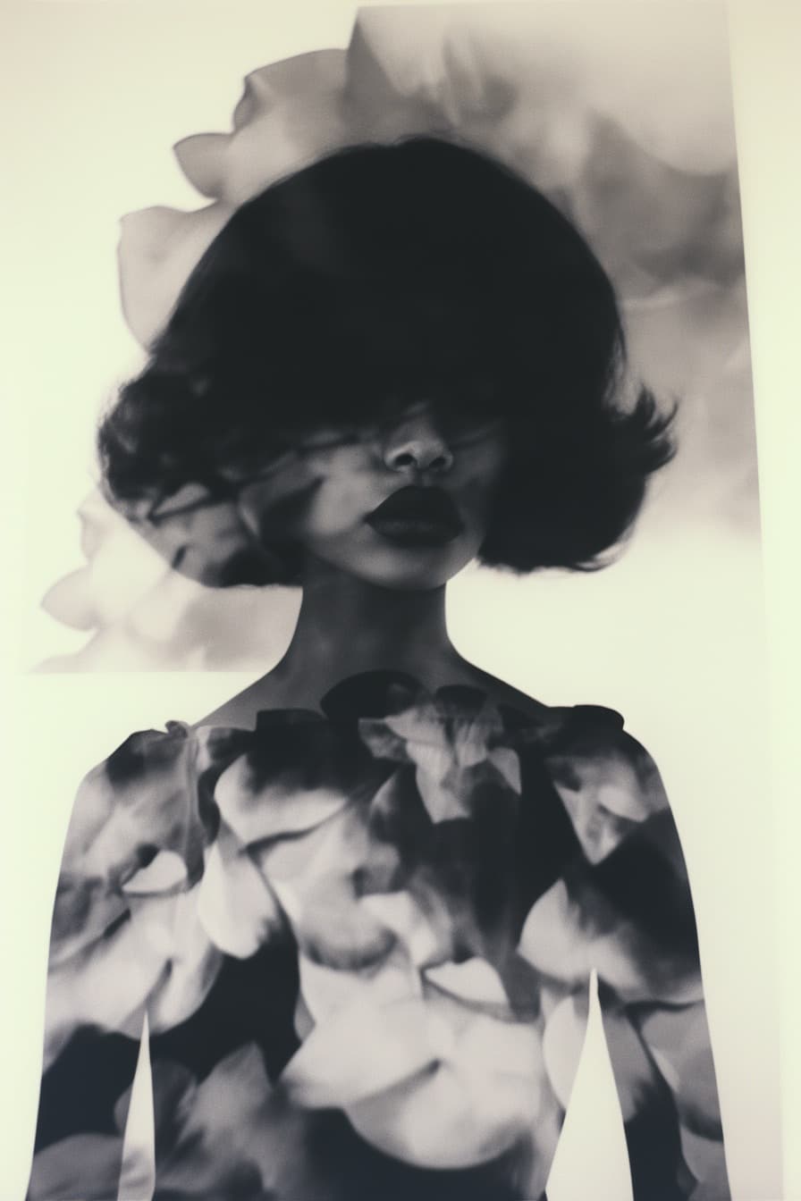 Portrait Smoke Collage - Midjourney