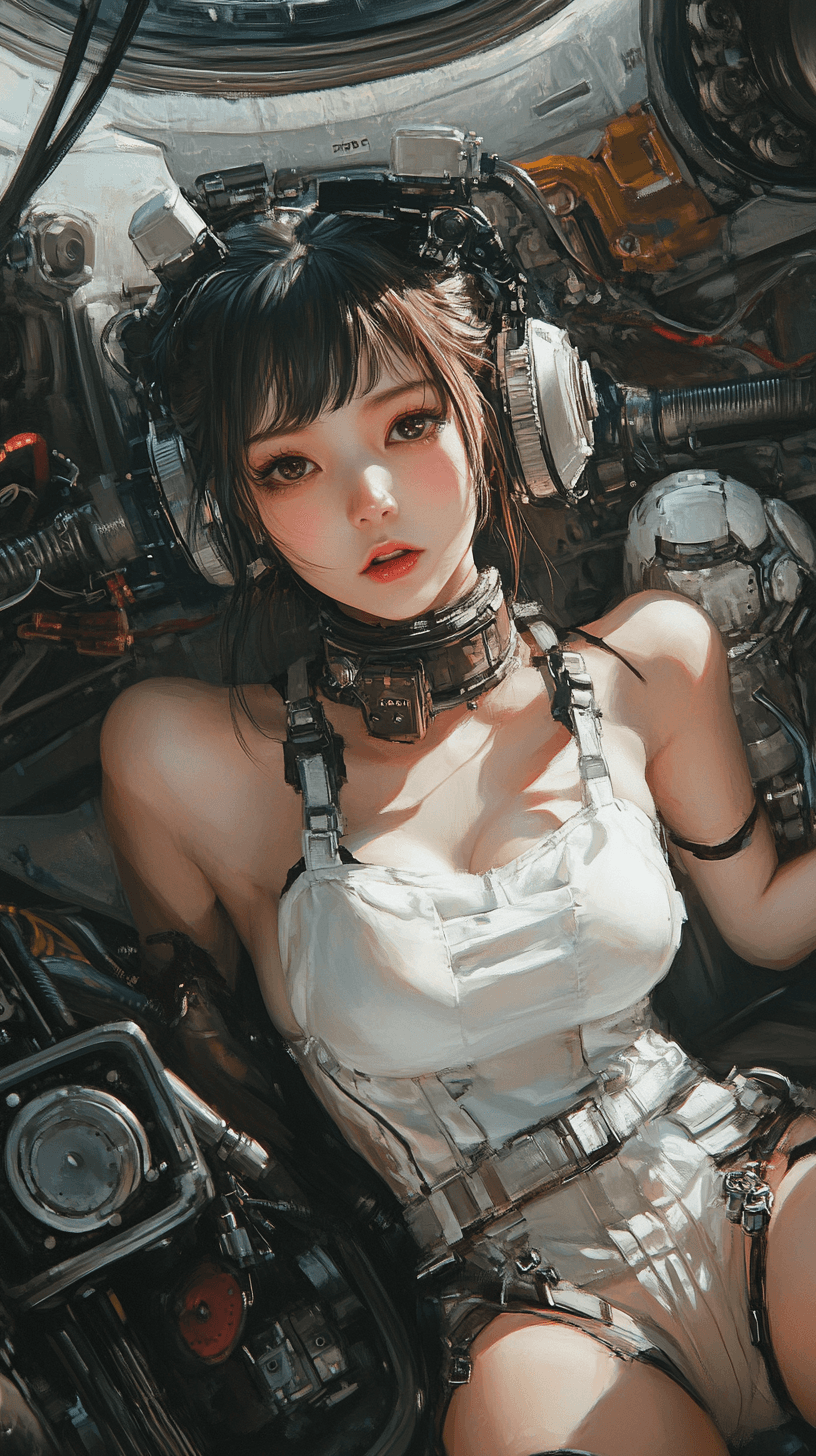 AI generated: Midjourney prompt: A 30-year-old Japanese beauty.Atompunk,Whole body ... (Midjourney - Portraits)