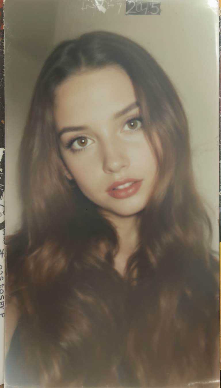 صورة مولدة بالذكاء الاصطناعي: FLUX prompt: girl, polaroid (نموذج FLUX - FLUX)