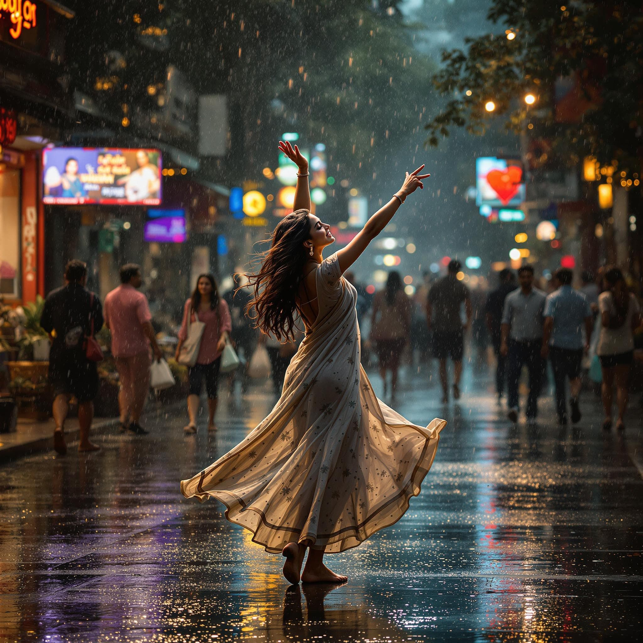 صورة مولدة بالذكاء الاصطناعي: FLUX prompt: An image depicting the metaphor of life as Indian ... (نموذج FLUX - FLUX)