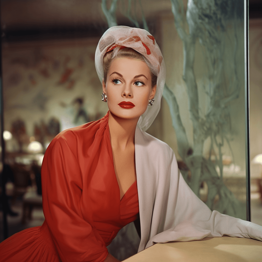 Midjourney prompt: vogue, high fashion, 1952 - Midjourney