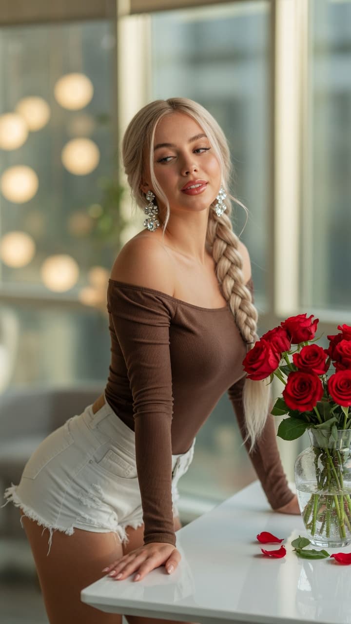 صورة مولدة بالذكاء الاصطناعي: Ultra-realistic photography of a stunning young wo... (نموذج PromptHero - Other AI Models)