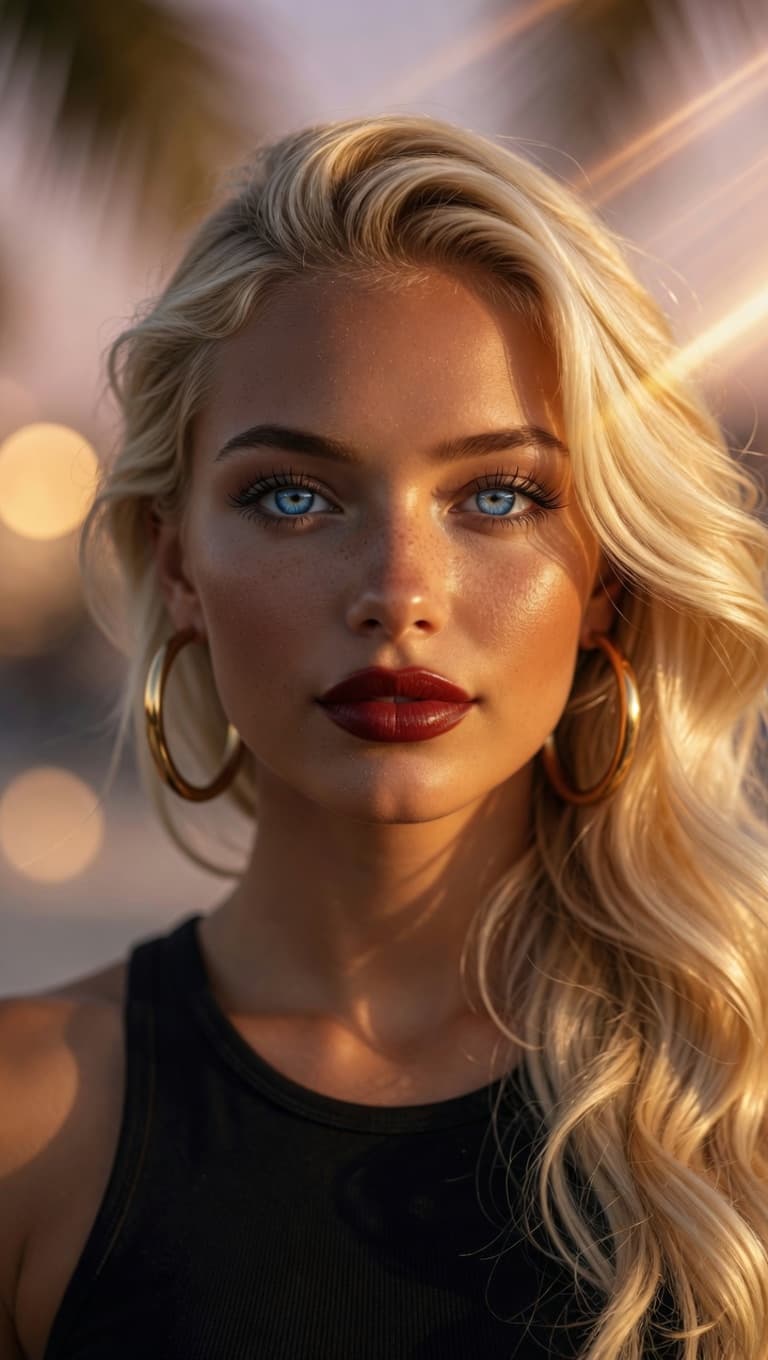 صورة مولدة بالذكاء الاصطناعي: Ultra-realistic portrait photography of a stunning... (نموذج PromptHero - Other AI Models)