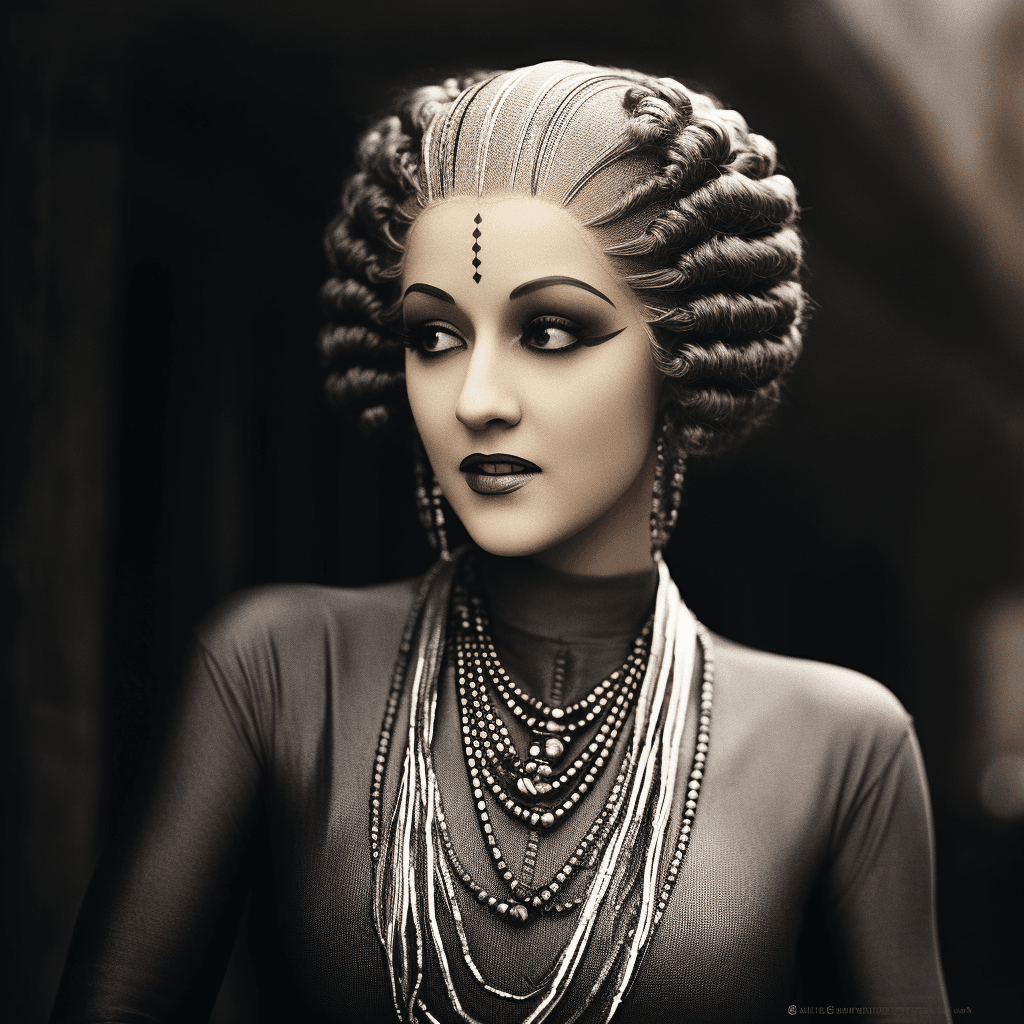 صورة مولدة بالذكاء الاصطناعي: Midjourney prompt: fashion 2123 (نموذج Midjourney - أزياء وموضة)