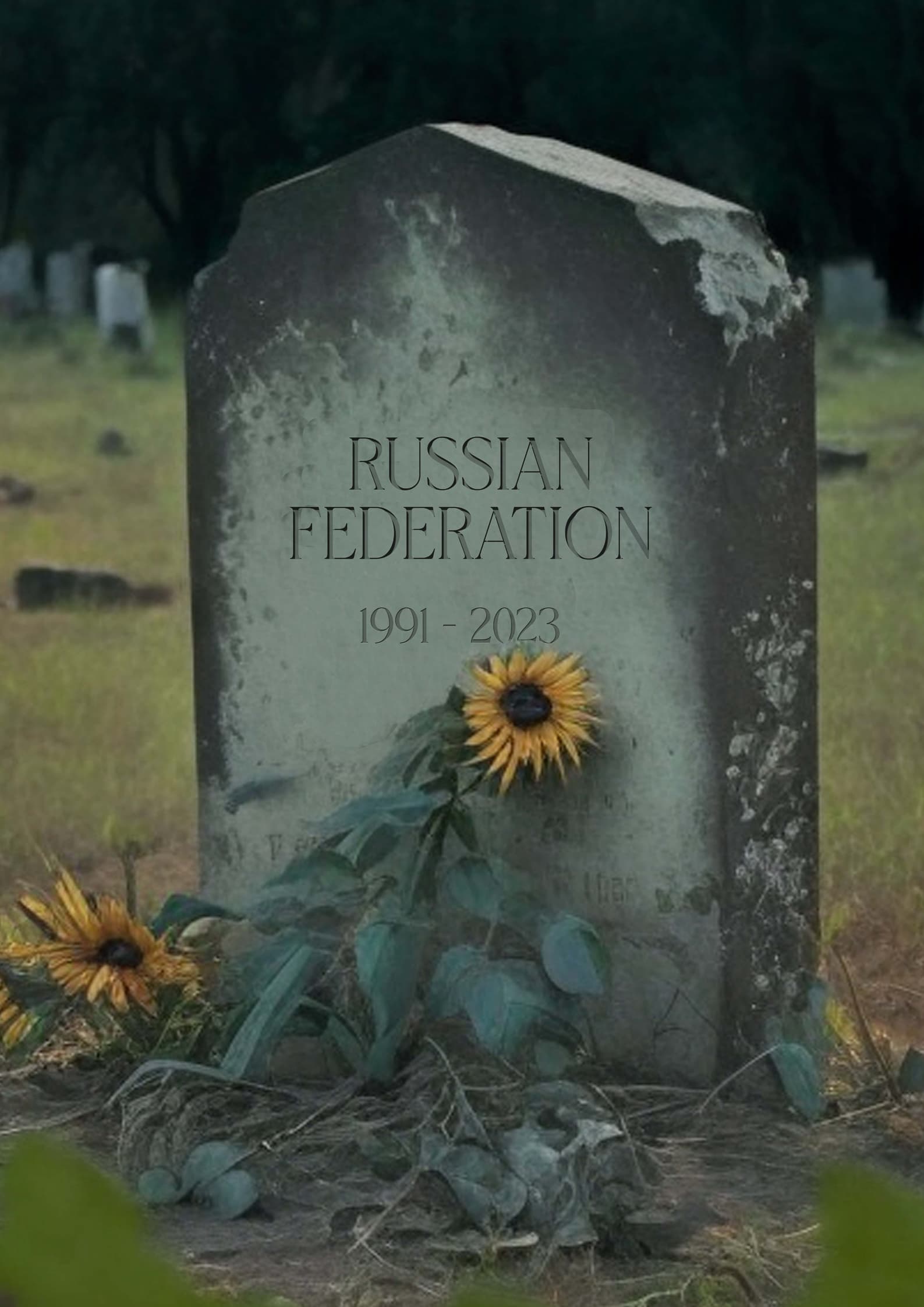 AI generated: R.I.P. Russian Federation (Midjourney - Concept Art)