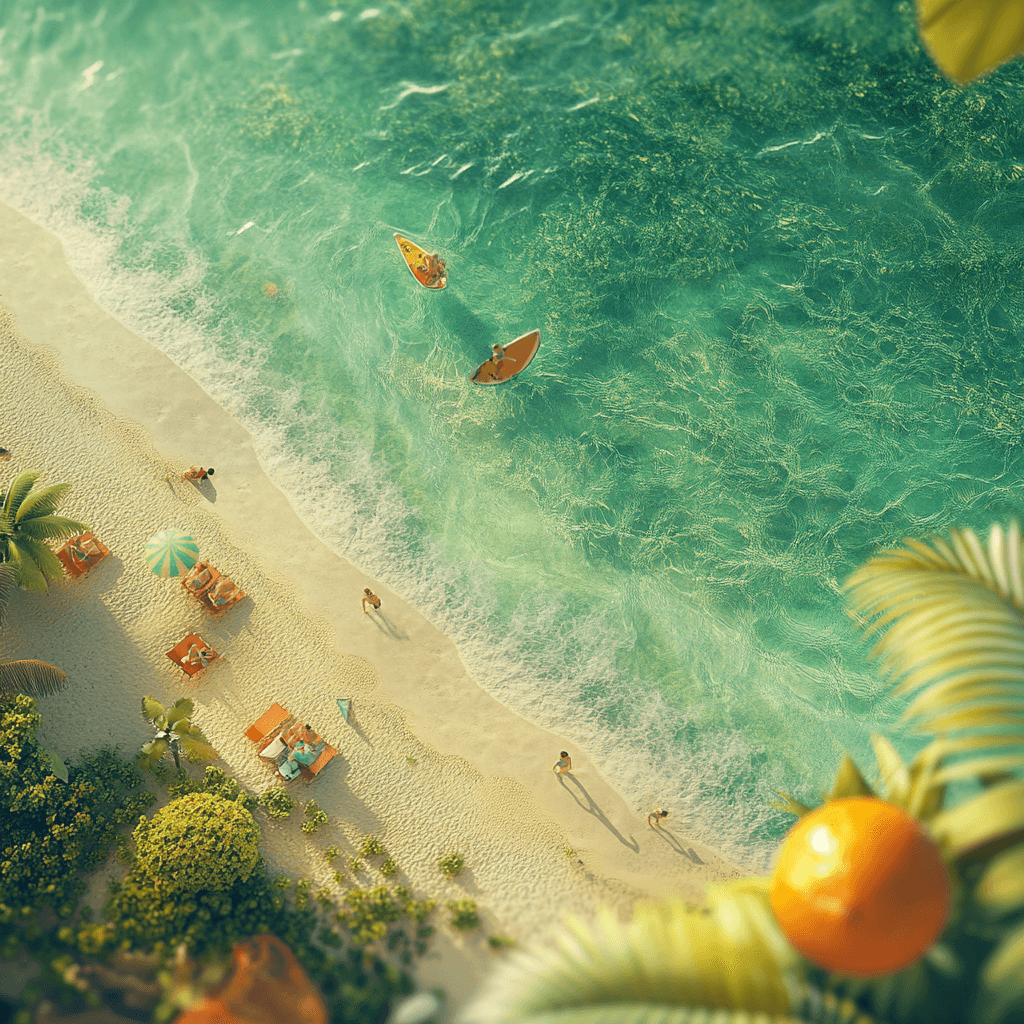 AI generated: Miniature Worlds (Midjourney - Landscapes)