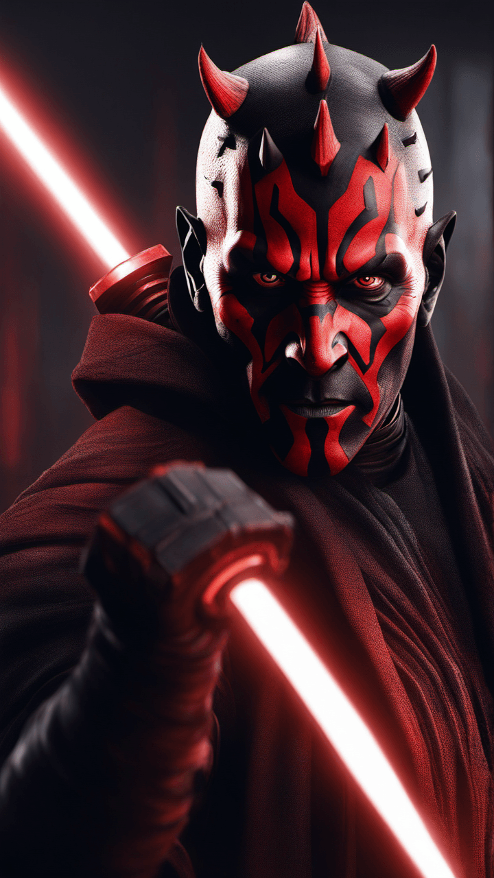 AI generated: Stable Diffusion prompt: darth maul, cinematographic, highly detailed, look... (Stable Diffusion - 3d Renders)