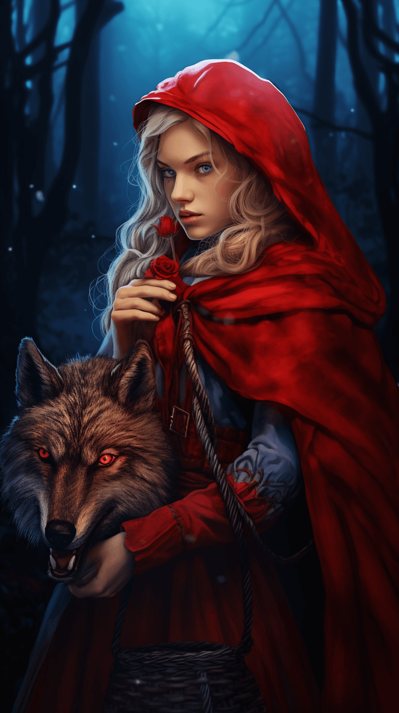 Red Riding Hood - Midjourney