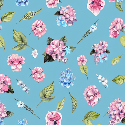AI generated: Stable Diffusion prompt: Watercolor POWDER BLUE digital paper pack, bow, hy... (Stable Diffusion - Stable Diffusion)