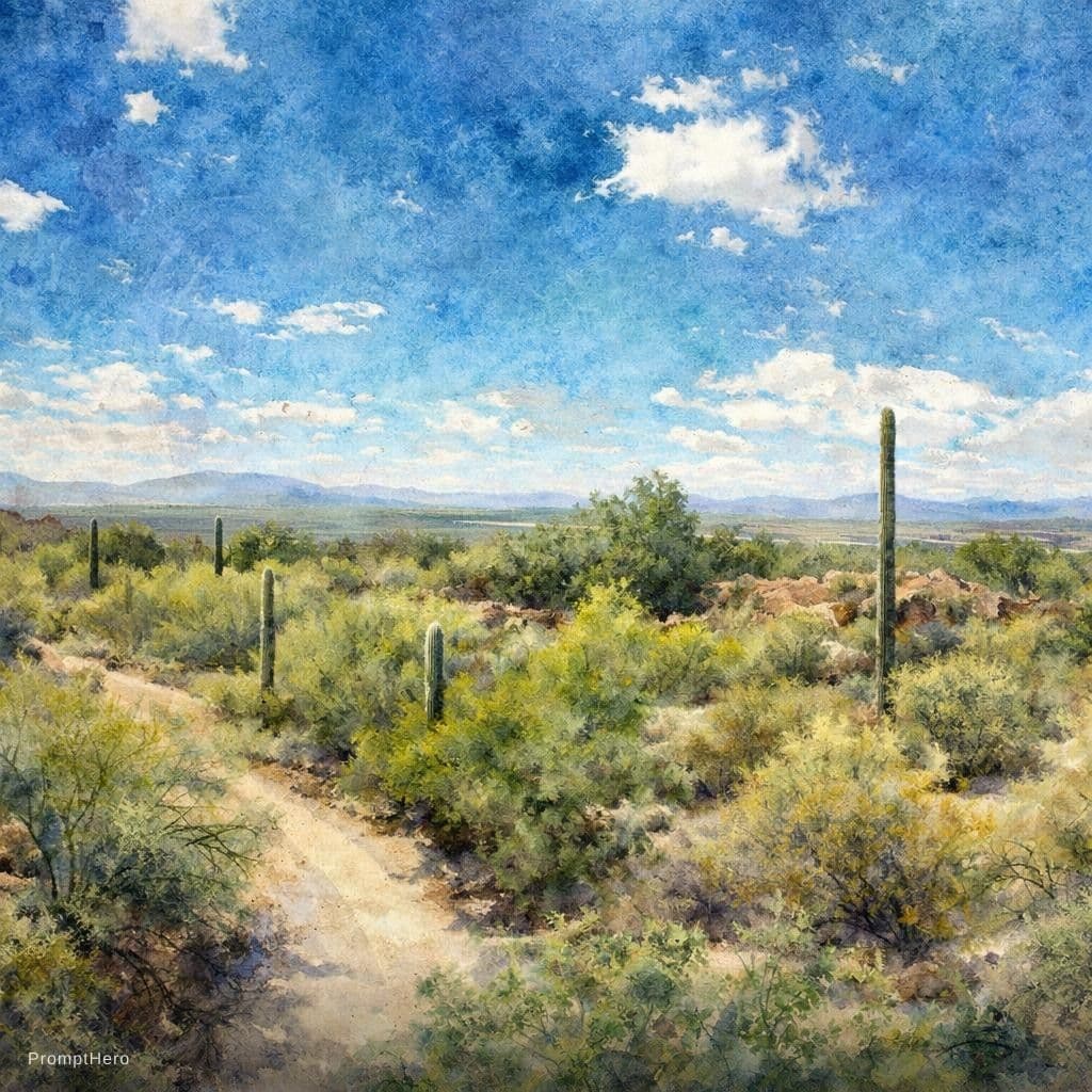 AI generated: Hero prompt: watercolor textures to bring depth to landscapes o... (Hero - Hero)