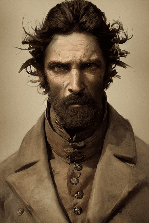 AI generated: Stable Diffusion prompt: portrait of a rugged 19th century man with mutton ... (Stable Diffusion - Stable Diffusion)