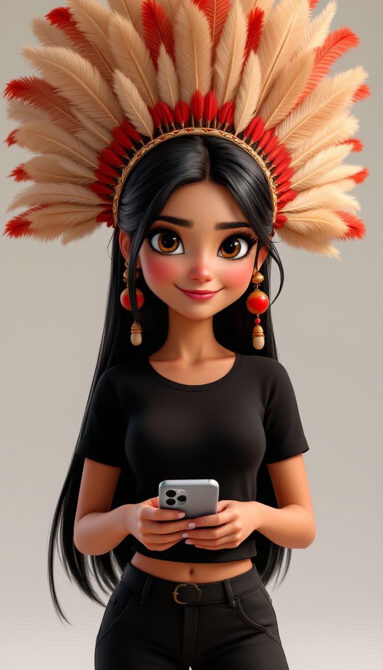 AI generated: FLUX prompt: A Disney Pixar 3D digital artwork of a charming an... (FLUX - FLUX)