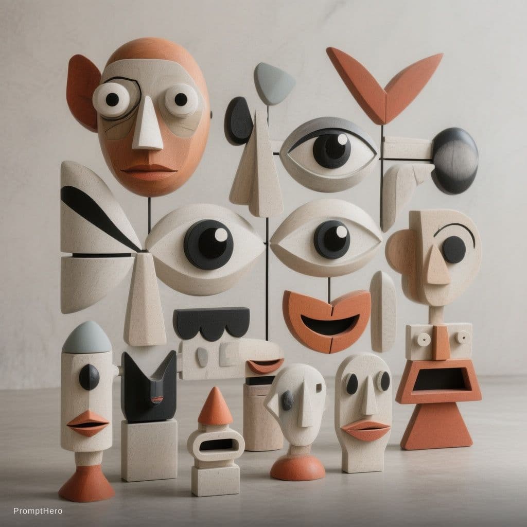 صورة مولدة بالذكاء الاصطناعي: Hero prompt: Design a premium artistic modular character-buildi... (نموذج Hero - Hero)