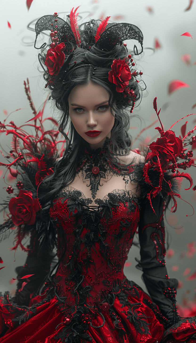 Dark Glamour - Midjourney