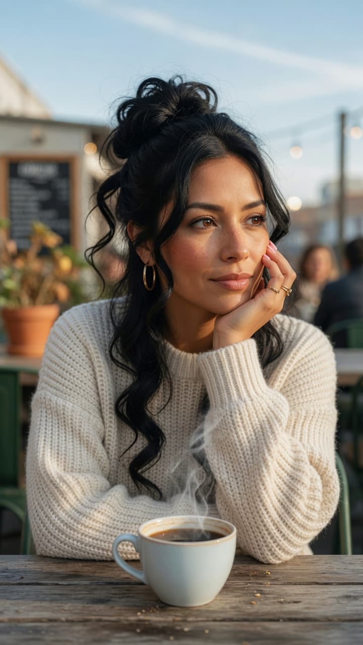 AI generated: Hyper-realistic portrait of a beautiful Mexican wo... (PromptHero - Other AI Models)