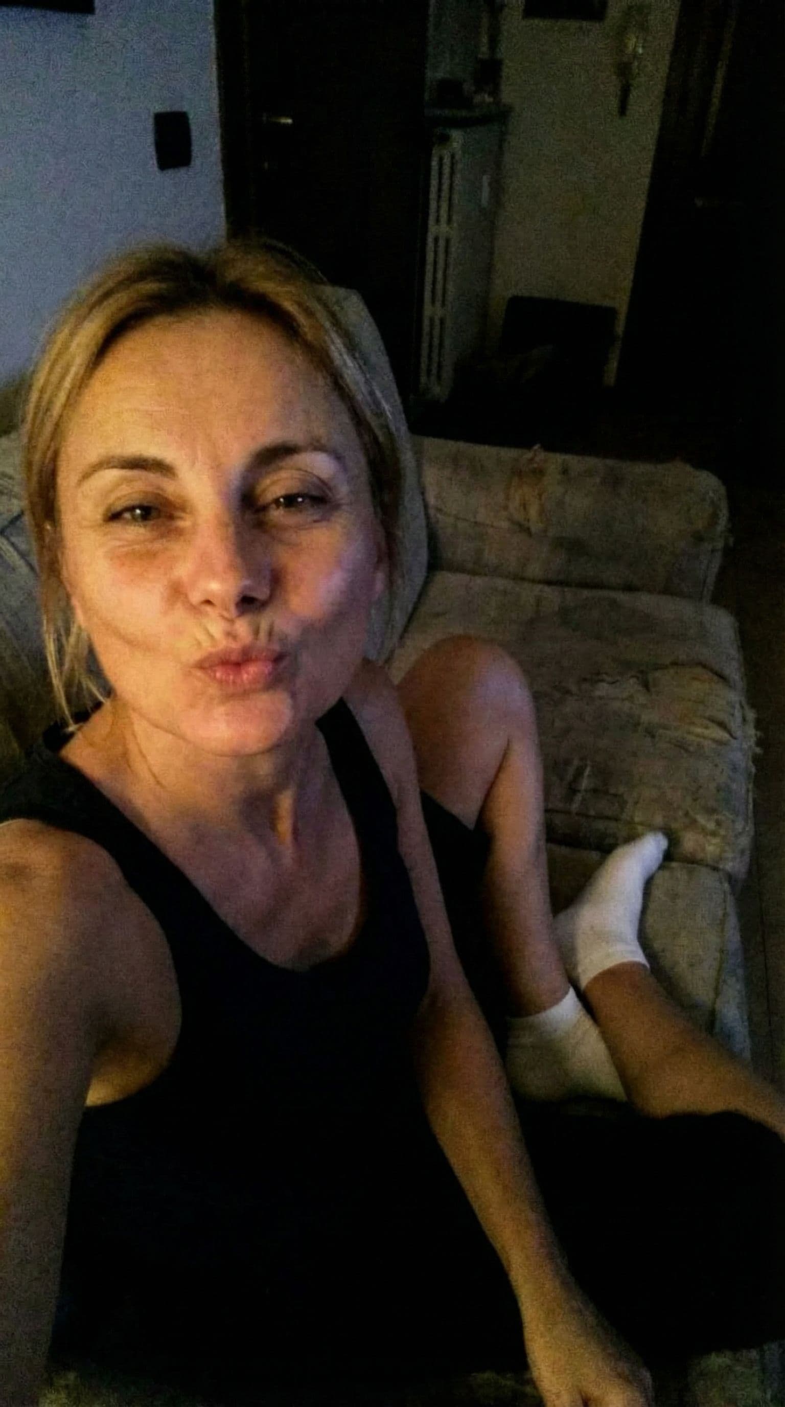 AI generated: Nano Banana prompt: Romantic selfie blowing a kiss at me,a sloppy snap... (Nano Banana - Nano Banana)