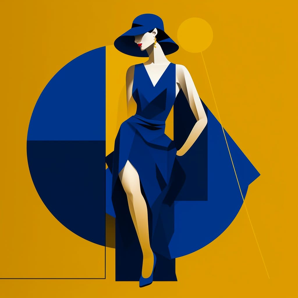 <klein blue> - Midjourney
