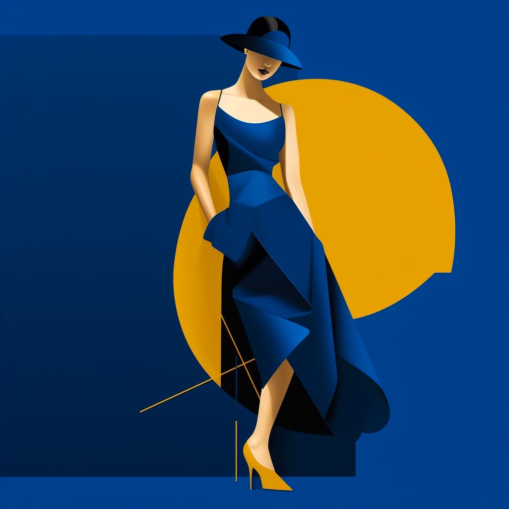 <klein blue> - Midjourney