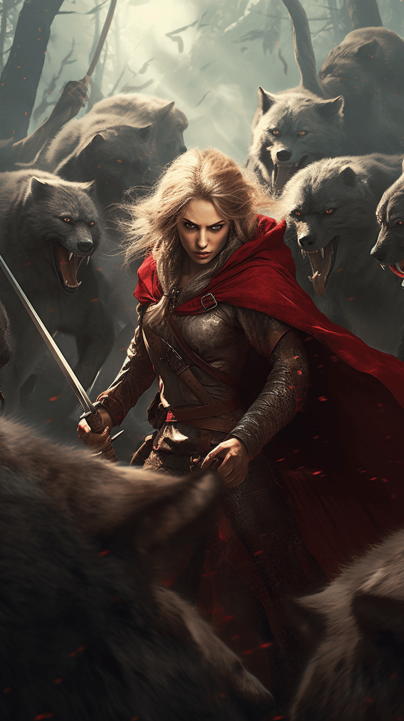 Red Riding Hood - Midjourney