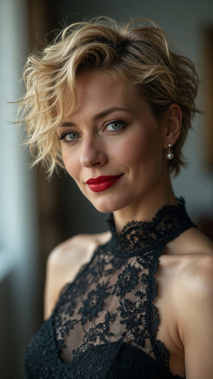 صورة مولدة بالذكاء الاصطناعي: Ultra-realistic fashion portrait of a beautiful wo... (نموذج PromptHero - Other AI Models)