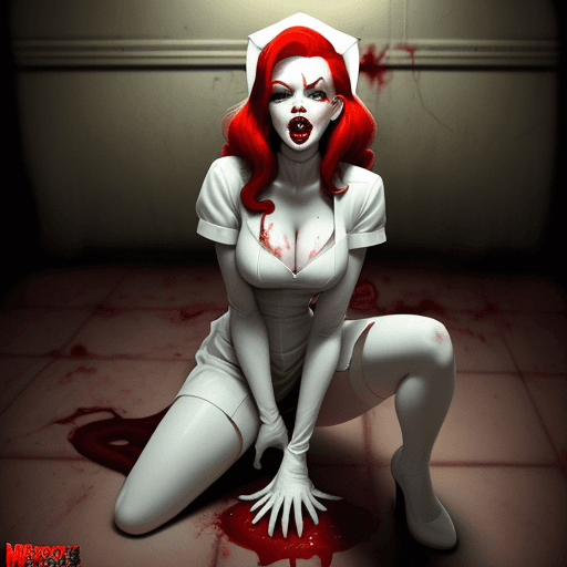 صورة مولدة بالذكاء الاصطناعي: DreamShaper prompt: A beautiful Jessica Rabbit style redhead zombie n... (نموذج DreamShaper - DreamShaper)