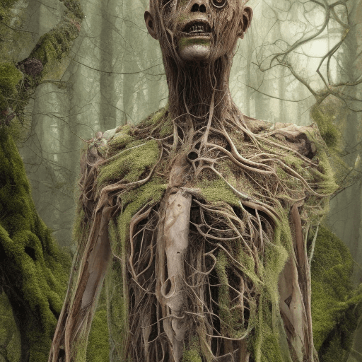 صورة مولدة بالذكاء الاصطناعي: Openjourney prompt: A full body full face shot of a scary creepy andro... (نموذج Openjourney - Openjourney)