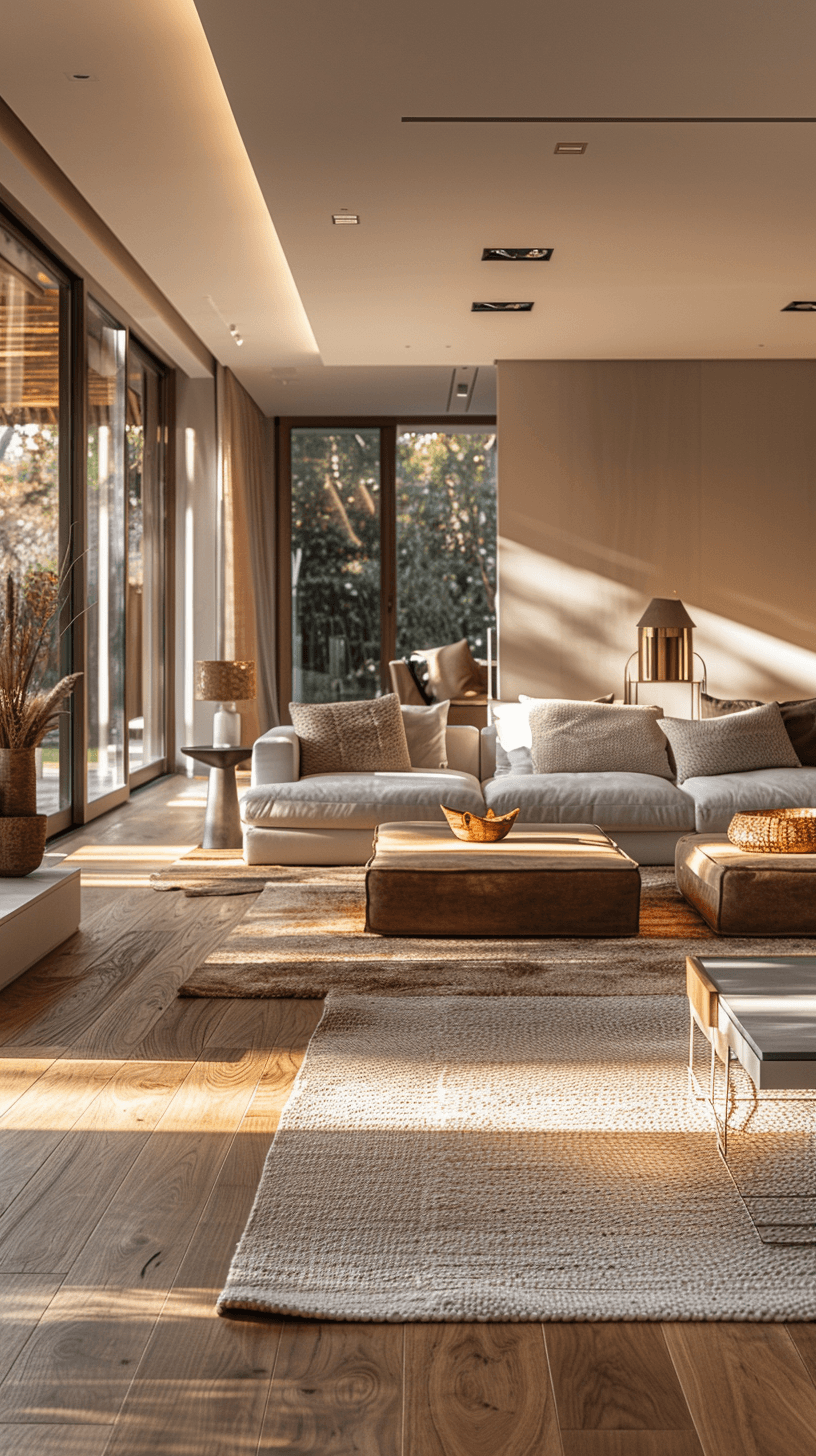 Living room interiors - Midjourney