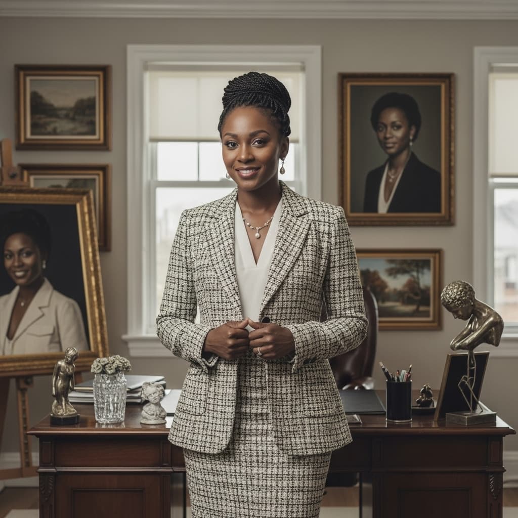 صورة مولدة بالذكاء الاصطناعي: Google Imagen prompt: a beautiful dark skinned lady with average body si... (نموذج Google Imagen - Google Imagen)