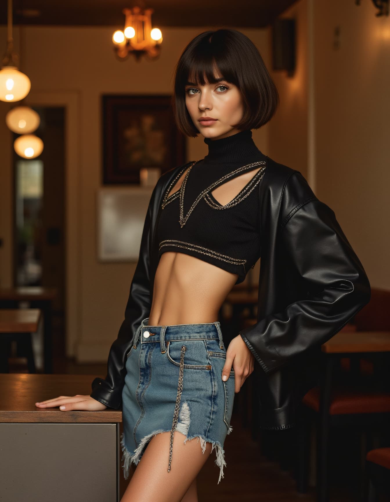 AI generated: FLUX prompt: event photography, Street fashion upper body photo... (FLUX - Fashion)