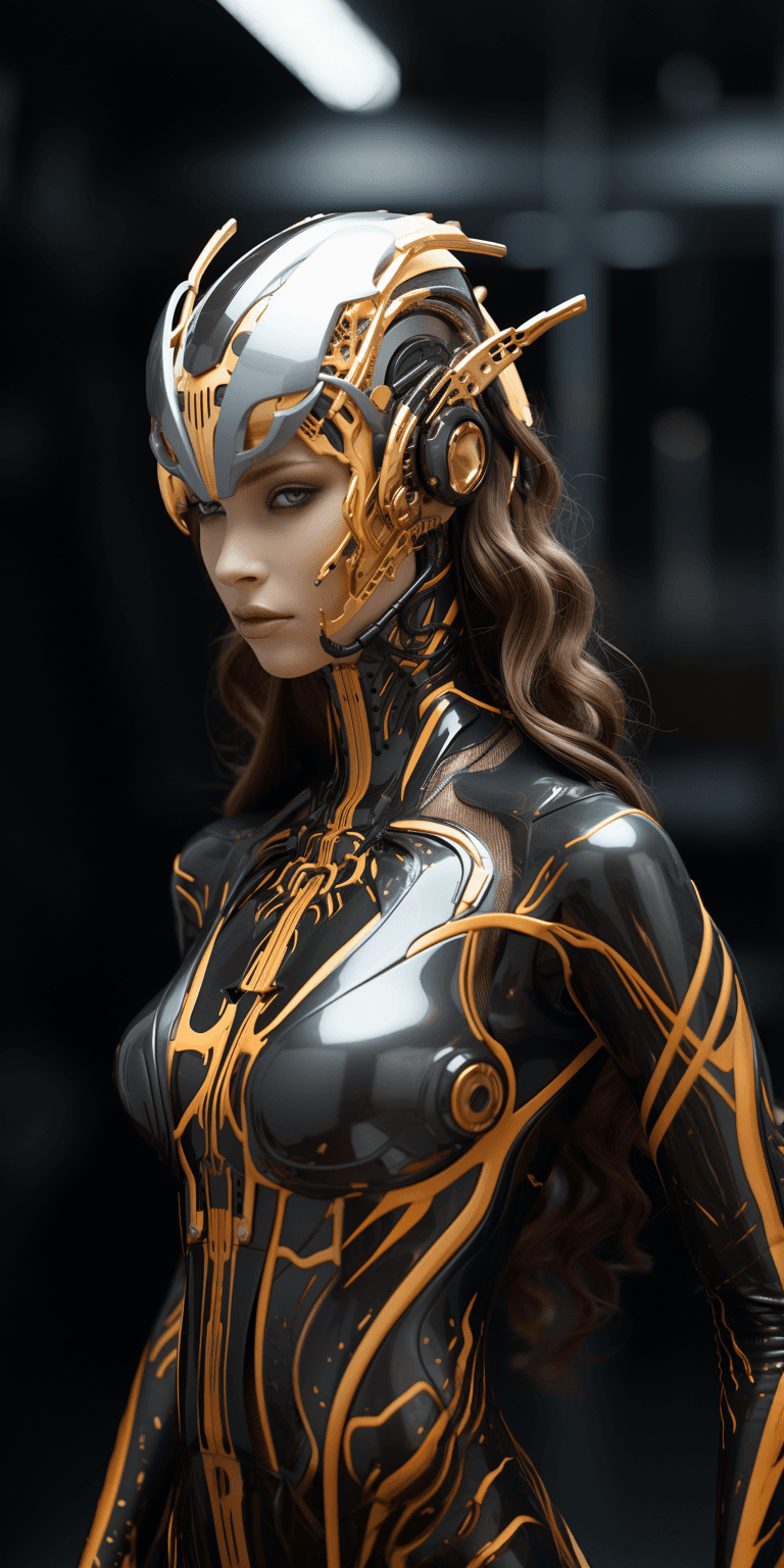 Cyber Woman_3 - Midjourney