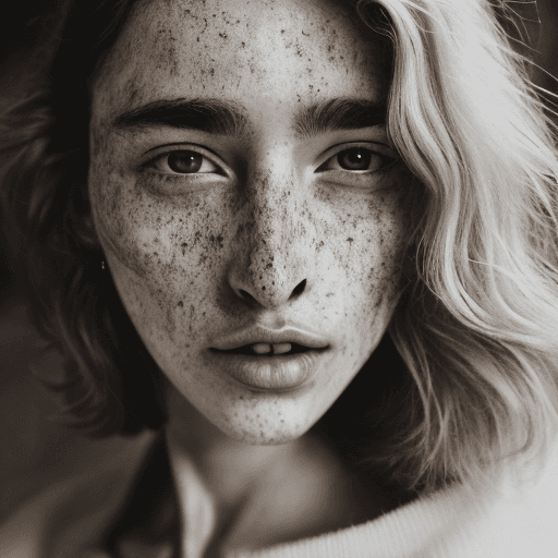 AI generated: Openjourney prompt: Detailed and realistic portrait of a woman with fr... (Openjourney - Photography)