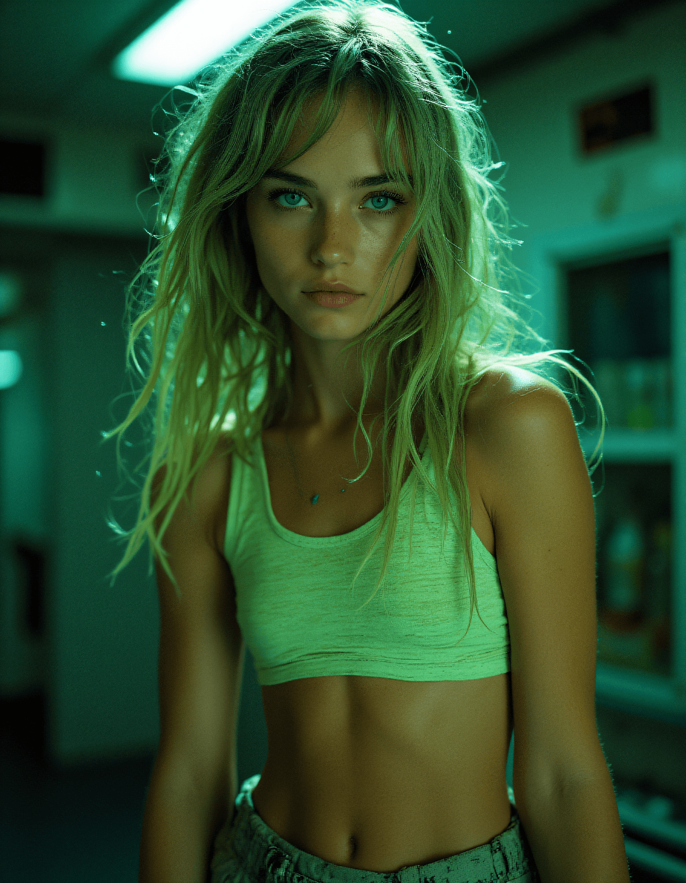 AI generated: FLUX prompt: Half Body Fantasy Fashion photo of a 24 year old ... (FLUX - Fashion)