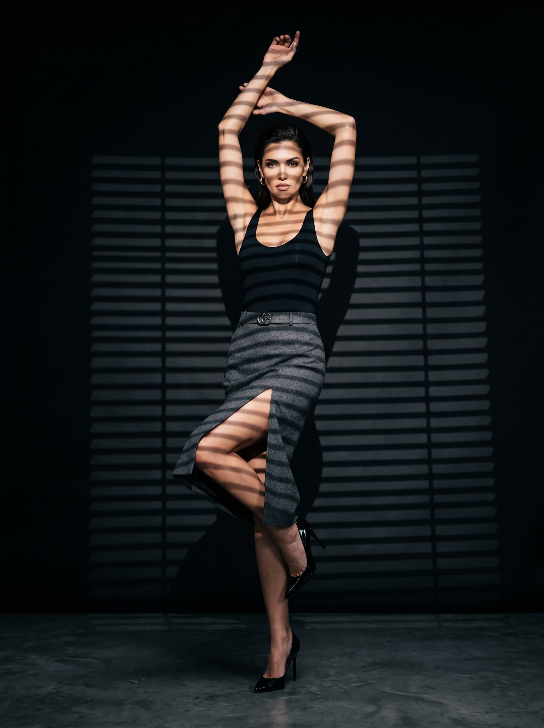 AI generated: FLUX prompt: (Nano Banana 2) Editorial fashion photography, hig... (FLUX - Fashion)