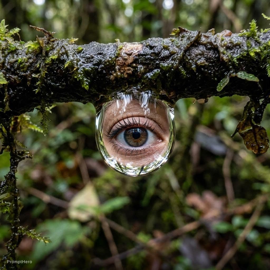 صورة مولدة بالذكاء الاصطناعي: Hero prompt: Midjourney 6 prompt · for photography · "an eye ca... (نموذج Hero - Hero)