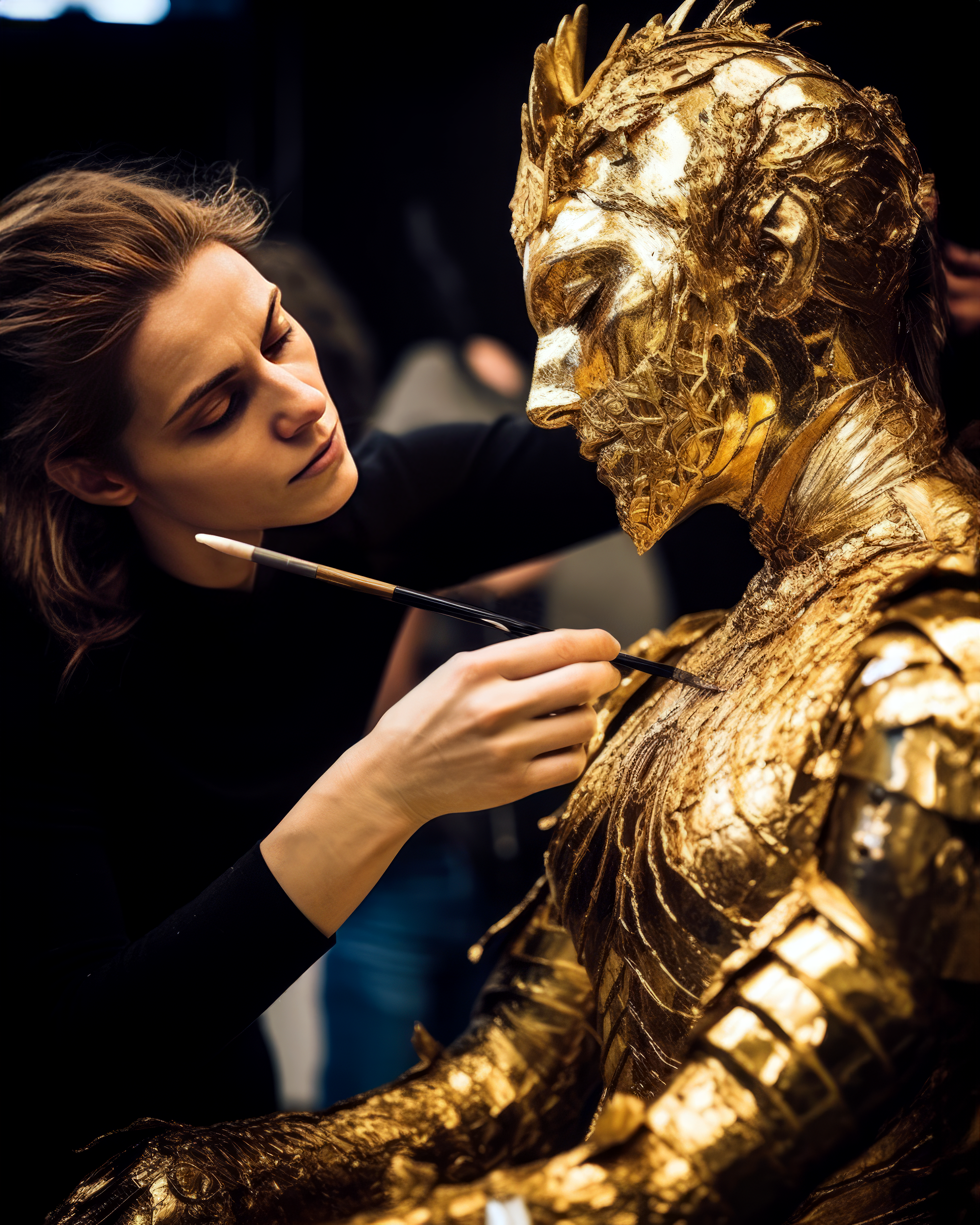 Creating the creator. - Midjourney