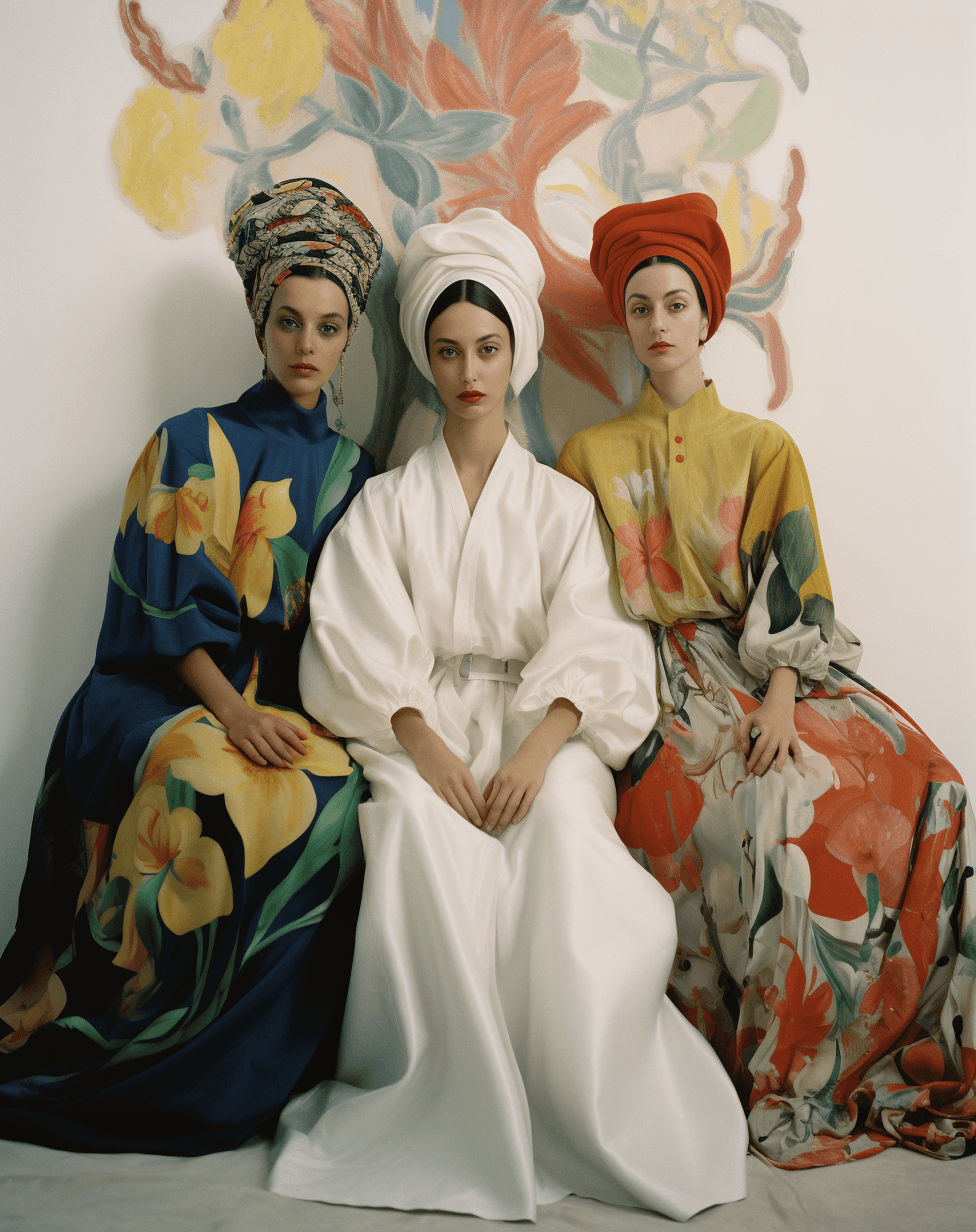 صورة مولدة بالذكاء الاصطناعي: Midjourney prompt: A fashion photography of an Arabic woman in the ce... (نموذج Midjourney - أزياء وموضة)
