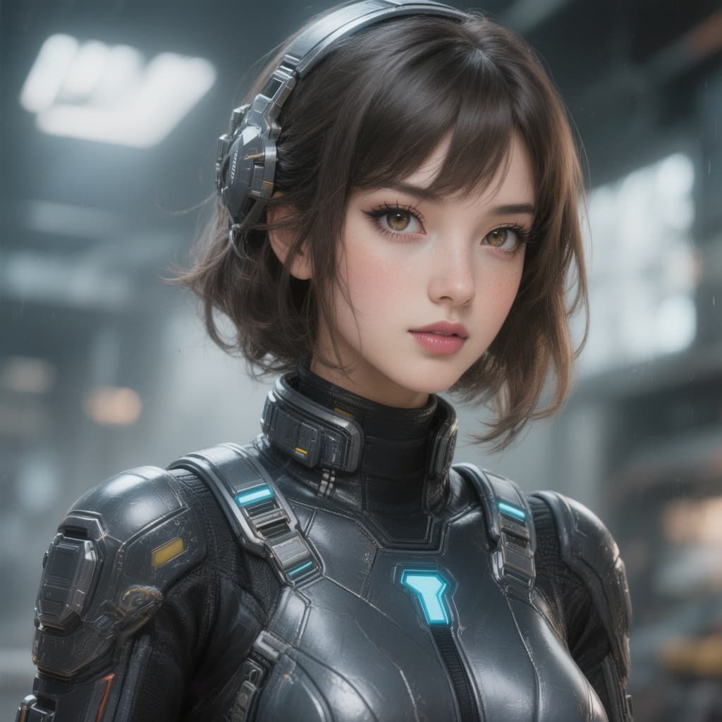 AI generated: Hero prompt: Hyper realistic painting of a beautiful girl in an... (Hero - Hero)
