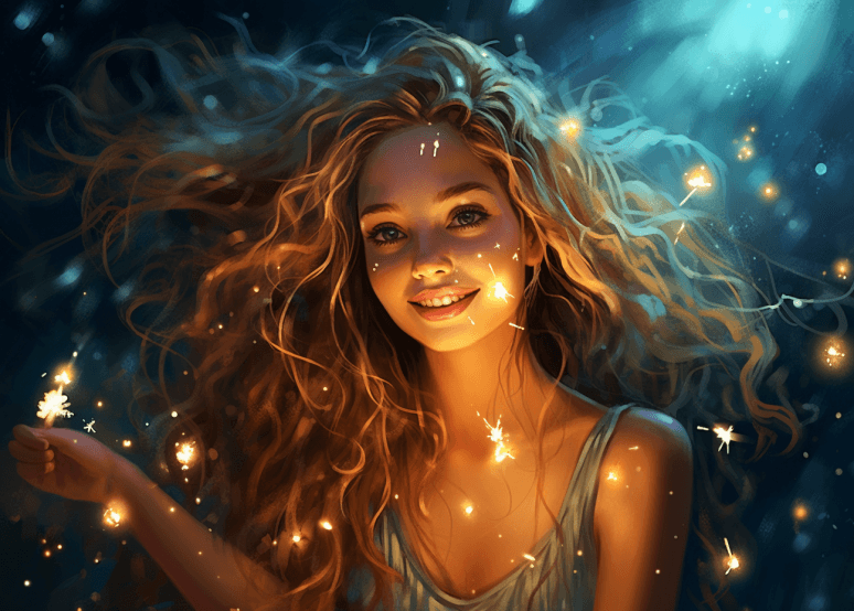صورة مولدة بالذكاء الاصطناعي: Winter celebration (نموذج Midjourney - Concept Art)