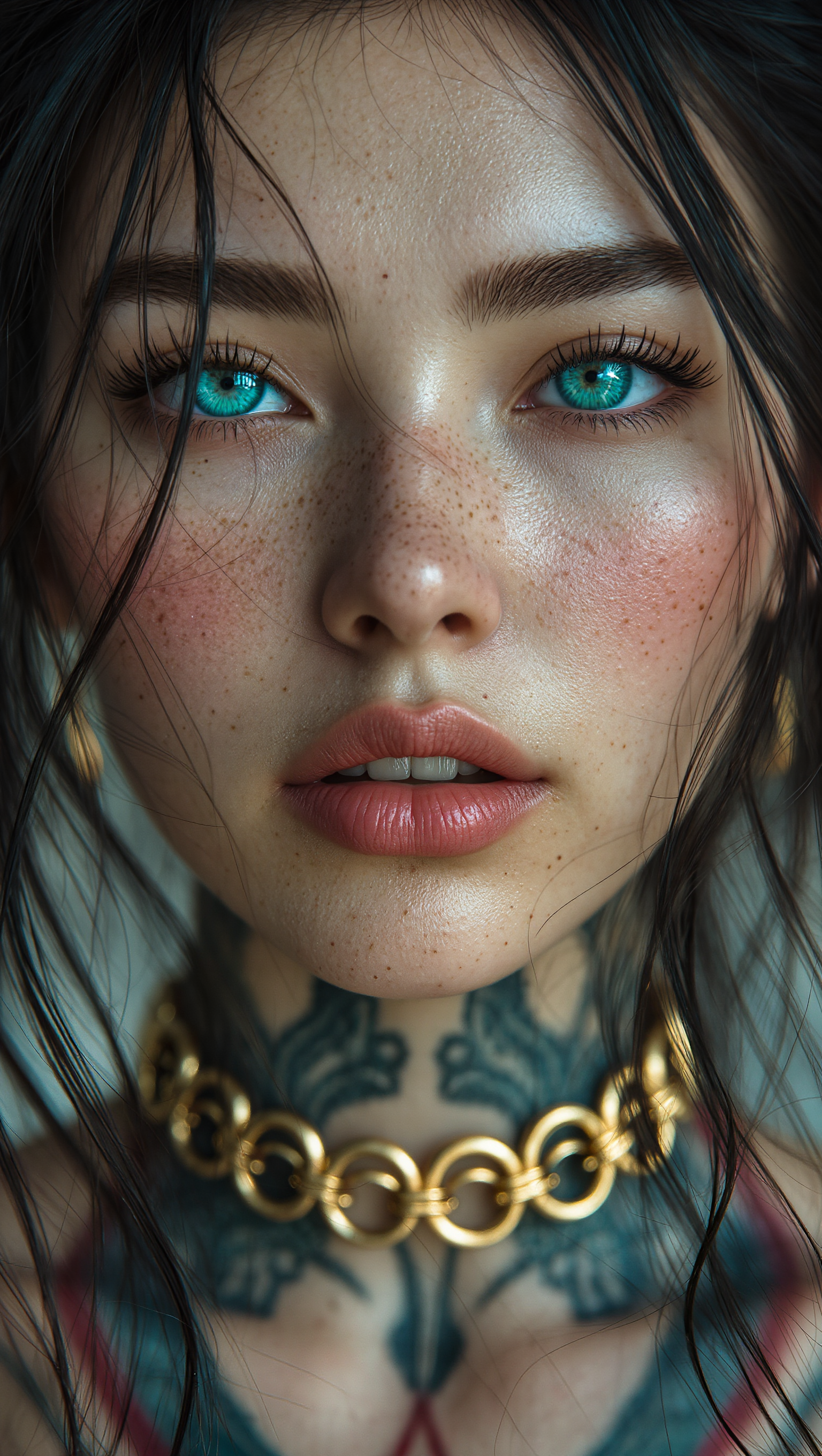 AI generated: Ultra-photorealistic close-up portrait of a stunni... (PromptHero - Other AI Models)