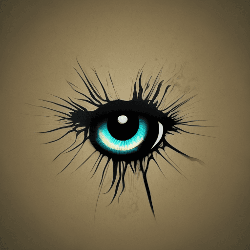 AI generated: Openjourney prompt: art brush, logo, HD, eye (Openjourney - Openjourney)