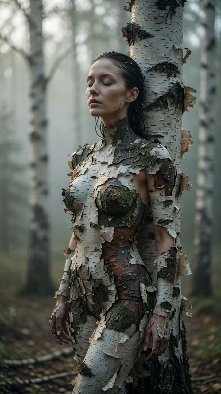 صورة مولدة بالذكاء الاصطناعي: Ultra-realistic photographic portrait of a hauntin... (نموذج PromptHero - Other AI Models)