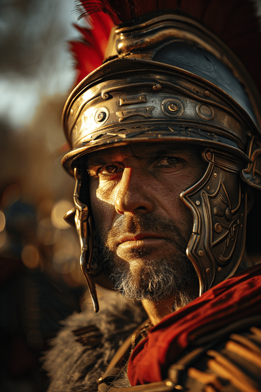 Roman legionary - Midjourney