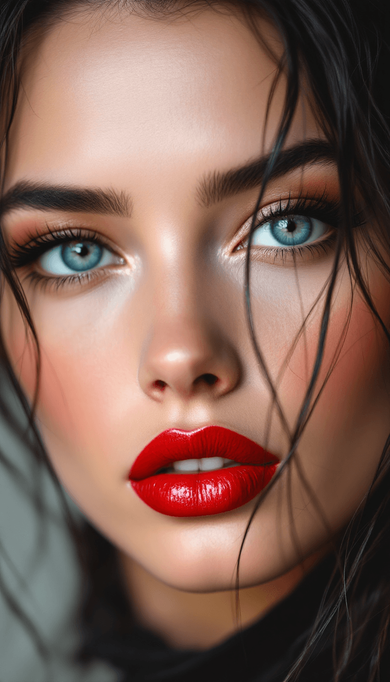 FLUX prompt: Hyper-realistic close-up portrait of a stunning wo... - FLUX