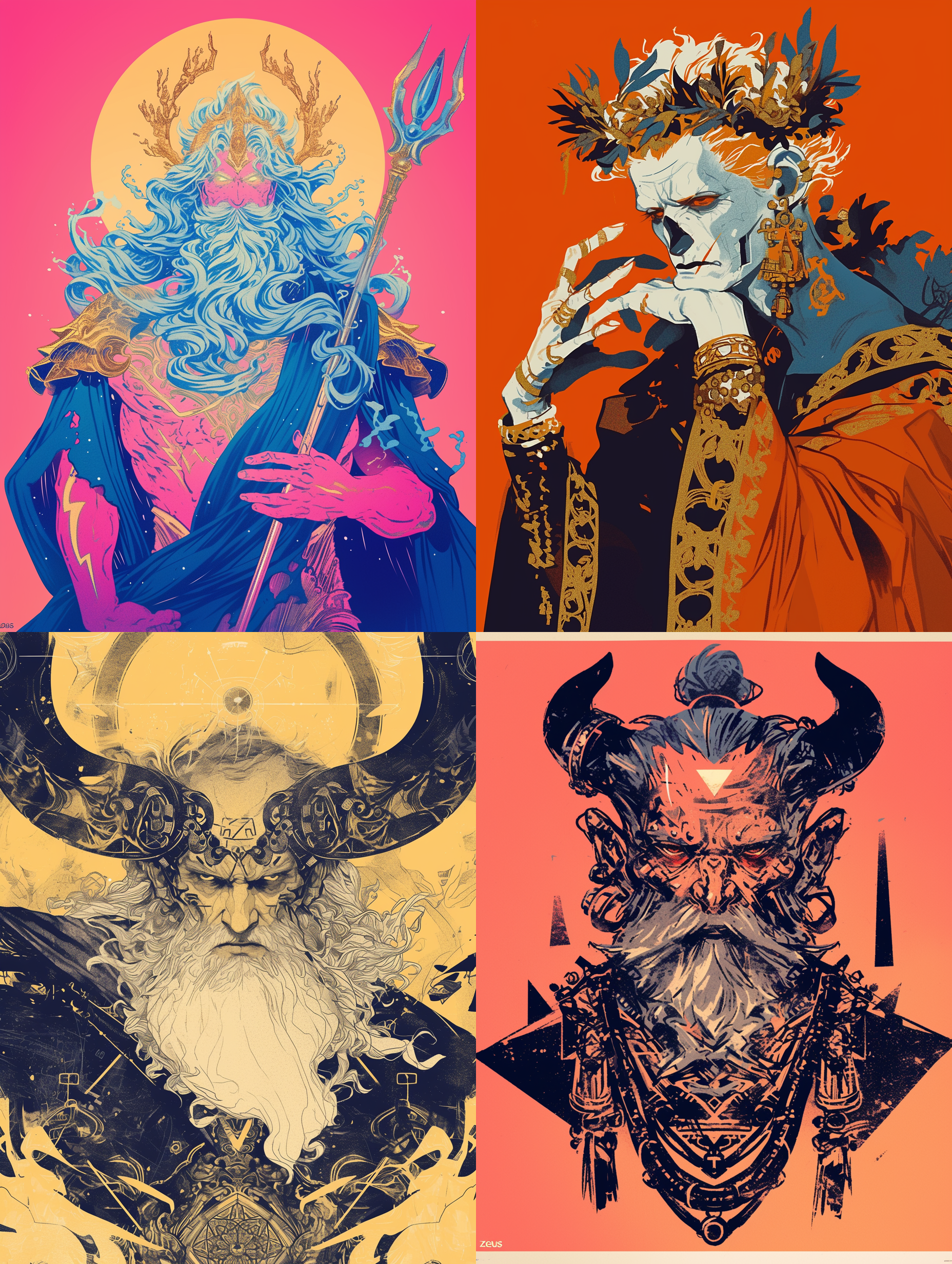 Midjourney prompt: Baroque punk type halloween party design of the ch... - Midjourney