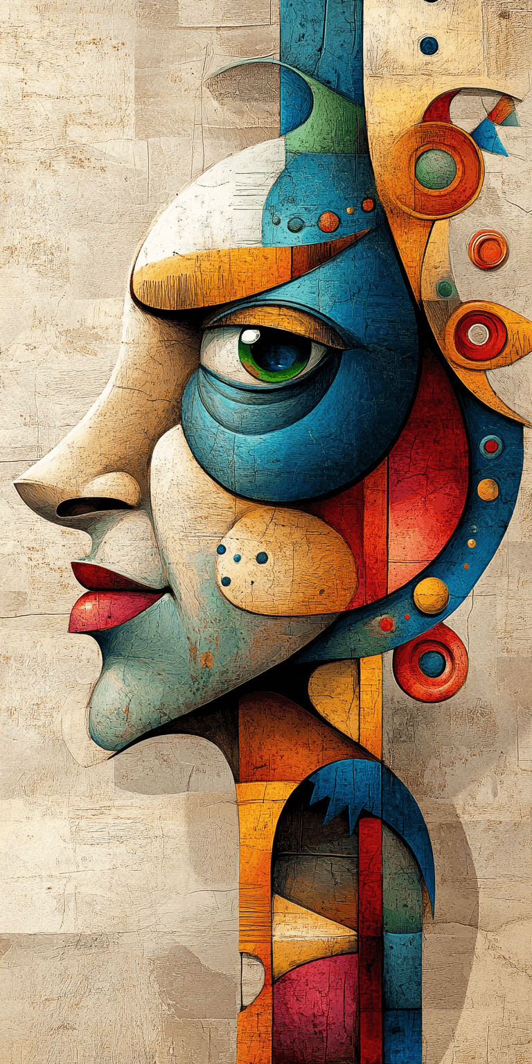 Midjourney prompt: abstract surrealism --ar 1:2 --personalize yruxpc2... - Midjourney